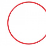Hoop, Plastic, 75cm diameter, Redabc
