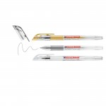 Gel Pens, Metallic Colours, Pack of 3abc
