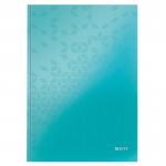 Leitz WOW Notebook A4 ruled with Hardcover, Turquoiseabc