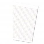 Handwriting Book, A4, 80 Pages, 2 4/16mm, Red Cover, Pack of 50abc