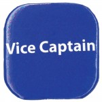**SALE**Button Badges, Pack of 20, Vice Captain - Blue