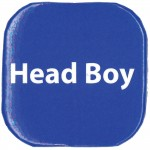 **SALE**Button Badges, Pack of 20, Head Boy - Blueabc