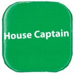 **SALE**Button Badges, Pack of 20, House Captain - Greenabc