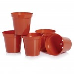 Plant Pots, Plastic, Pack of 10abc