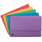 Wallet Files, A4, Assorted Colours, Pack of 25abc