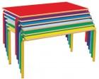 Crushed Bent and Fully Welded Colour Frame Tables