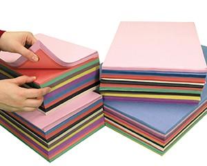 Sugar Paper Stack, Pack of 2750, Assorted Colours