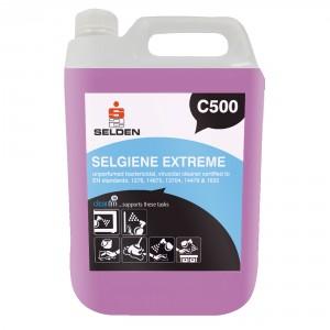 Bactericidal and Virucidal Cleaner, Selgiene Extreme, 5 litres