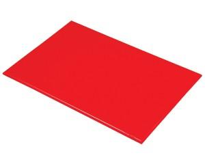 Chopping Board, High Density, 45x30x1.2cm, Red