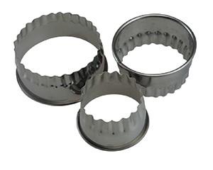 Pastry Cutters, Pack of 3