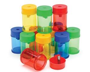 Pencil Sharpeners, Canister, Pack of 12, Single