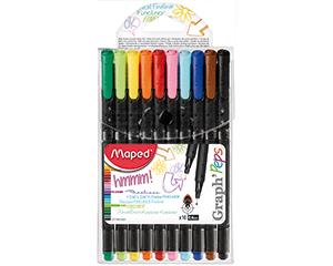 Graph Peps Fineliner, Pack of 10