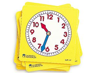 Individual Clock Faces, Pack of 10