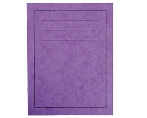 Exercise Books, A4, 80 Pages, Pack of 50, Ruled 8mm Feint and Margin, Purple Covers