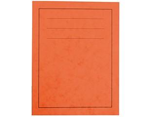 Exercise Books, A4, 80 Pages, Pack of 50, Ruled 10mm Squared, Orange Covers