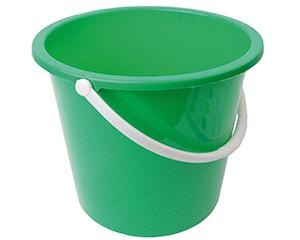 Bucket, Polypropylene, 10 litres, Green