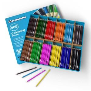 Classmaster Colouring Pencils, Classpack of 500