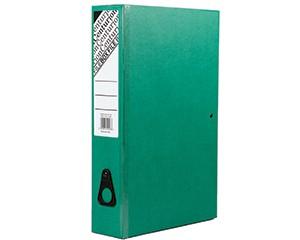 Box File, 368x245x76mm, Green