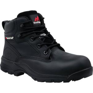 Ladies Safety Boots, Black, Size 3