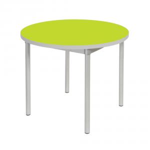 Gopak Enviro Table, Round, 900mm Dia x 710mm, Acid Green