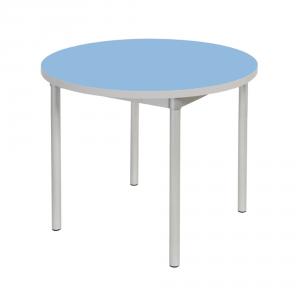 Gopak Enviro Table, Round, 900mm Dia x 710mm, Pastel Blue