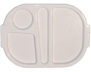 Tray, Small Meal, 32x23cm, White