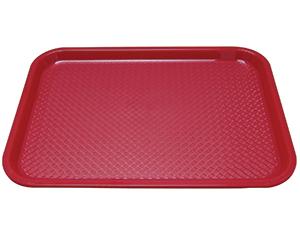 Fast Food Tray, 35x45cm, Red