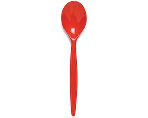 Polycarbonate Spoon, 20cm, Red