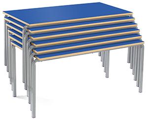 Classroom Packs, 4 Crushed Bent Tables (1100x550x530mm), 8 NP Chairs Package
