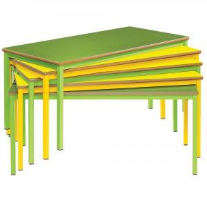 Fully Welded Colour Frame Table 1100 x 550mm