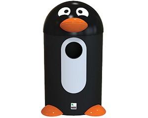 PenguinBuddy Recycling/Litter Bin, 55 litres