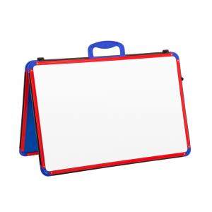 Wedge Whiteboard, Folding, Landscape, A2, Red/Blue