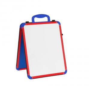 Wedge Whiteboard, Folding, Portrait, A3, Red/Blue