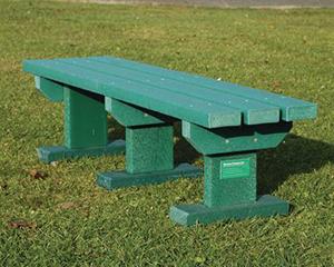 Marmax Sturdy Bench, Green