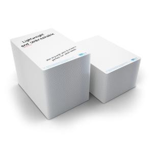 Show-me A4 Plain Mini Whiteboards, Pack of 100
