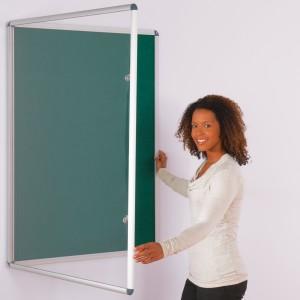 Tamperproof Noticeboard, Single Door, 900 x 1200mm