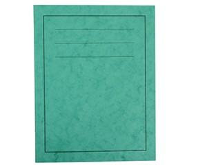 Exercise Books, A4+, 40 Pages, Pack of 50, Ruled 8mm Feint, Green Covers
