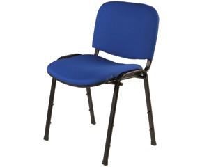Stacking Chair, without arms, Red