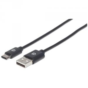 USB-C TO USB-A CABLE, BLACK, 2M CABLE LENGTH