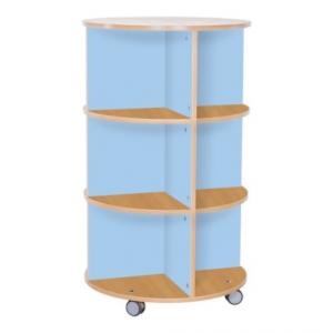 KUBBYCLASS TIERED BOOK CAROUSEL 3 TIER, 1105MM HEIGHT