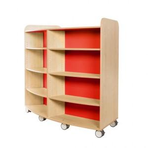 KUBBYCLASS HIGH CURVED BOOKCASE 1500x1825x676MM 