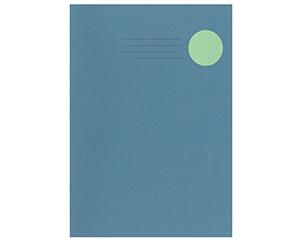 Exercise Books, A4, SEN, 48 Pages, Pack of 10, Ruled NM, Blue Cover/Green Pages