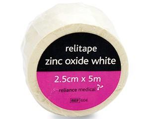 Strapping, Zinc Oxide Plaster, 2.5cm x 5m