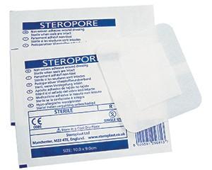 Wound Dressing, Sterile Adhesive, 8x10cm, Pack of 10