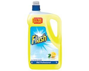 Flash Liquid, Lemon, 5 litres