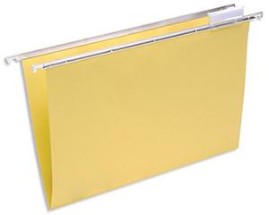 Suspension Files, Foolscap, Pack of 50, Yellow