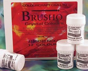 Brusho Colours, Pack of 12