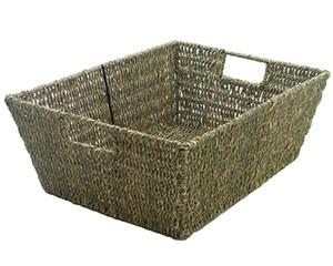 Seagrass  Basket, Deep, L42 x W31 x H15cm