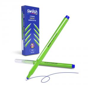 Swash Komfigrip Handwriting Pens, Pack of 12, Blue