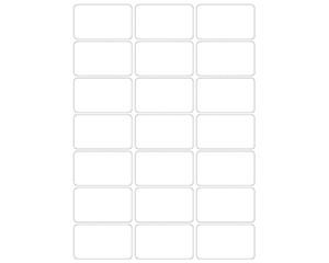 Labels, Multipurpose, A4, White, 21 labels per sheet